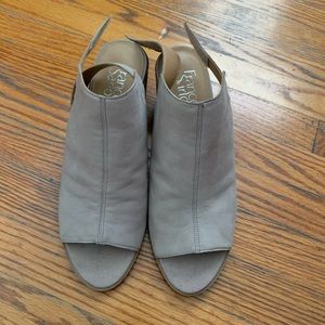 Franco Sarto Light Gray High Heels